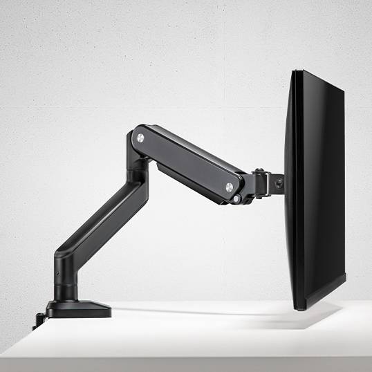 Full-Motion Pole Mount Monitor Arm Supplier and Manufacturer- LUMI